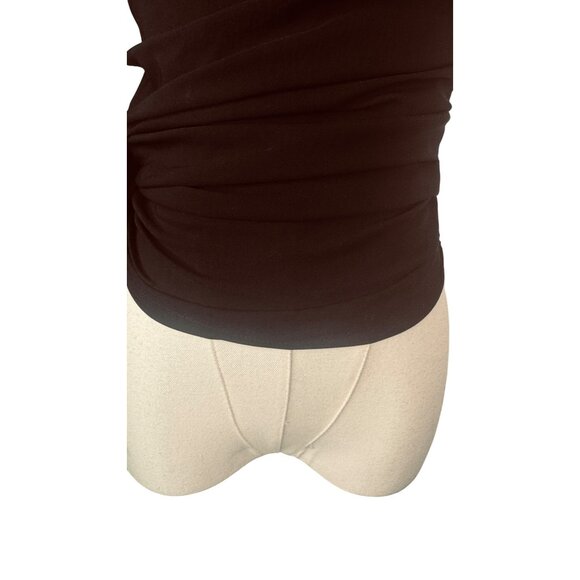 Zara One-Shoulder Black Blouse - Picture 12 of 14